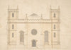 Facade of a Gothic Revival Church