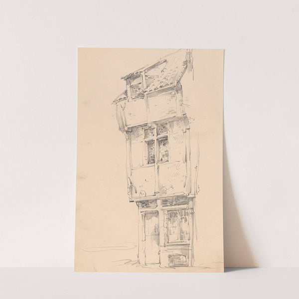 Façade of a House by Nicaise De Keyser