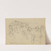 Faces in a crowd by Alfred Rudolph Waud