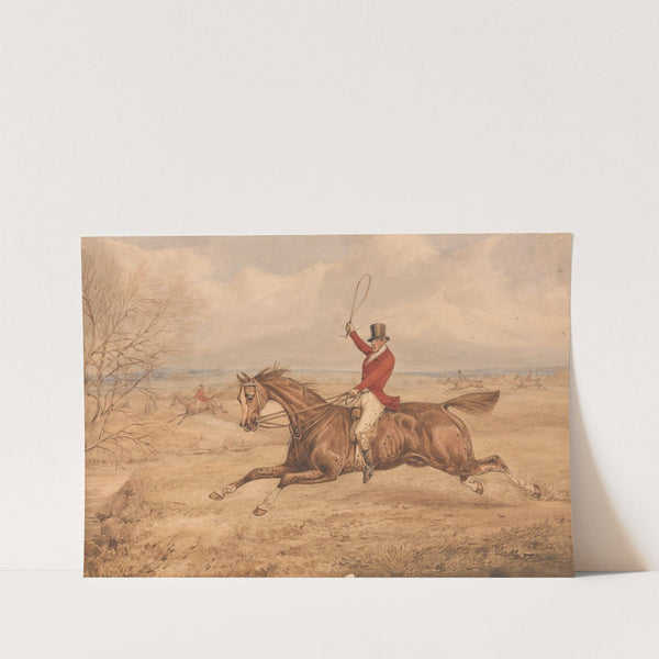 Facing a Brook by Henry Thomas Alken