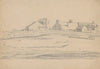 Factory compound as seen from the seashore, perhaps related to Ipswich, Massachusetts