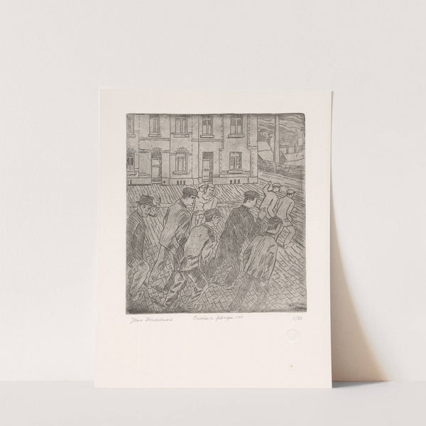 Factory workers (1917) by Jean Brusselmans