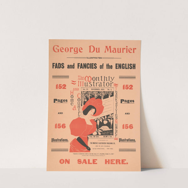 Fads and fancies of the English. The Monthly Illustrator, November, 1895 (1895) by George Du Maurier