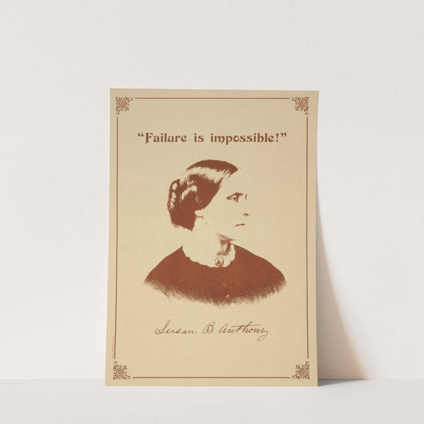 Failure is impossible! by Anonymous