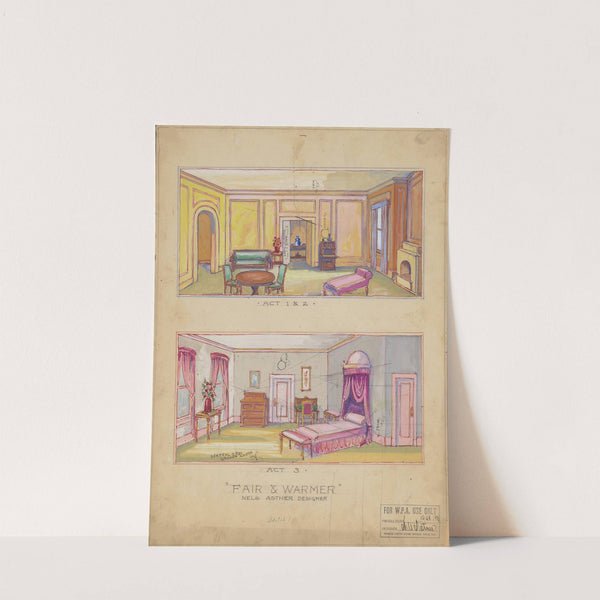 Fair and Warmer: Sketch no. 1, Acts 1 & 2 and Act 3 (1934-1943) by Nels Astner