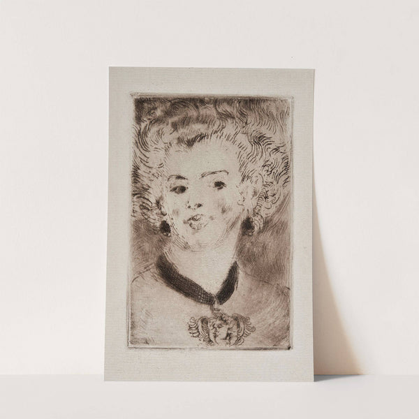 Fair-haired head (1905) by Józef Mehoffer