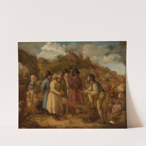 Fair in Tyniec by Aleksander Kotsis