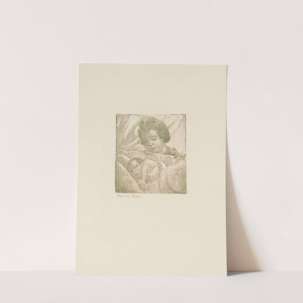 Faire-part de naissance de Claire-Marie-Dominique Denis (1936) by Maurice Denis