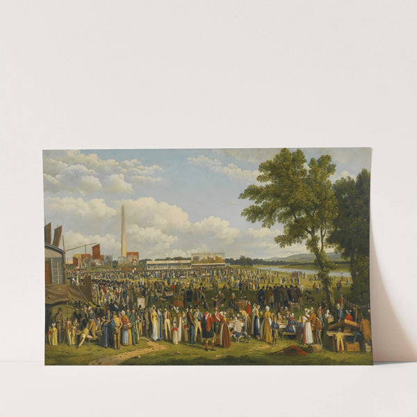 Fairground Scene by William Turner De Lond