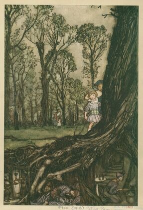 Fairies are all more or less in hiding until dusk