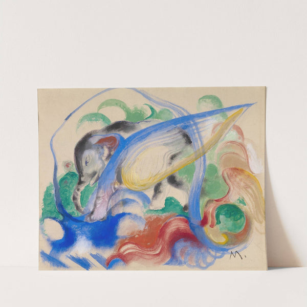 Fairy Animal  (1913) by Franz Marc