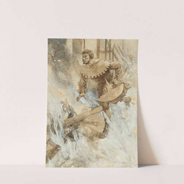 Fairy tale illustration by Alphonse Mucha