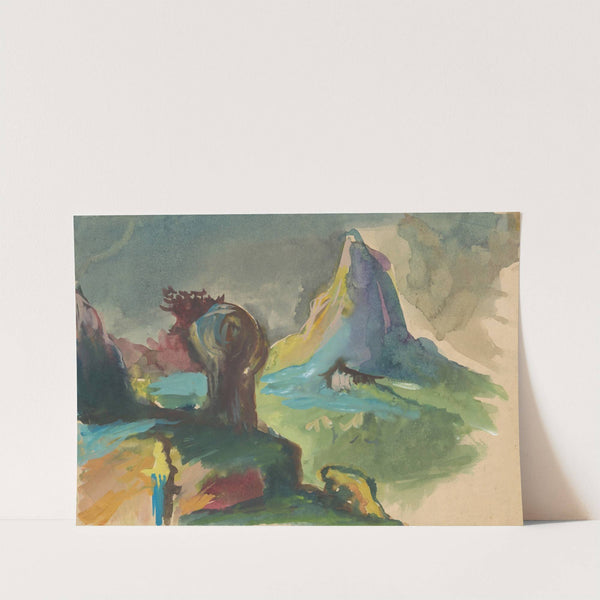 Fairytale Landscape (David and Goliath) by Ján Novák