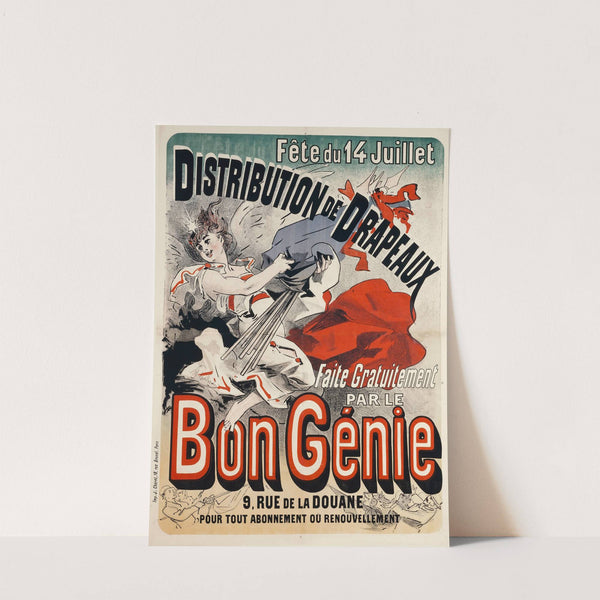 Faite Gratuitement Par Le Bon Génie (1881) by Jules Chéret