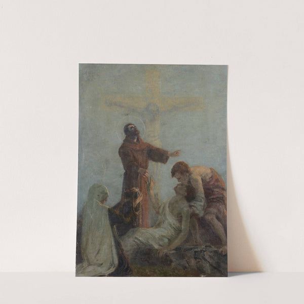 Faith, Hope and Charity by Gaetano Previati