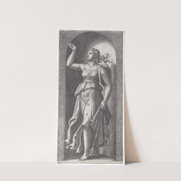 Faith by Marcantonio Raimondi