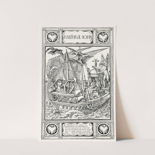 Faithful John by Walter Crane