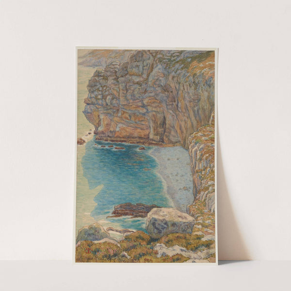 Falaises de Port Haor. Morgat by Henri Rivière