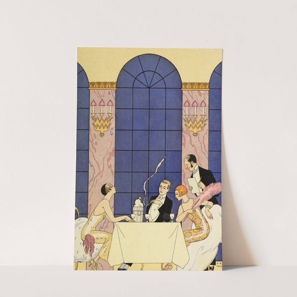 Falbalas et fanfreluches, La Gourmandise (1925) by George Barbier