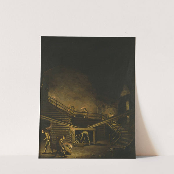 'Falcon Steps' at the Falun Copper Mine by Pehr Hilleström