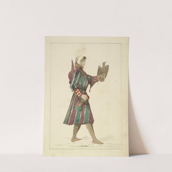 Falconer, German, 1200 by Stewart Watson