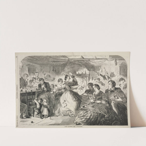 Fall Games – The Apple Bee (1859) by Winslow Homer