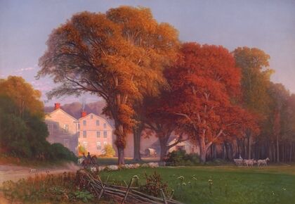 Fall in the country side (1870)