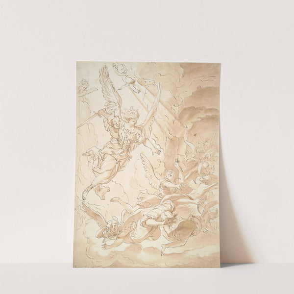 Fall of the Rebel Angels by Domenico Piola