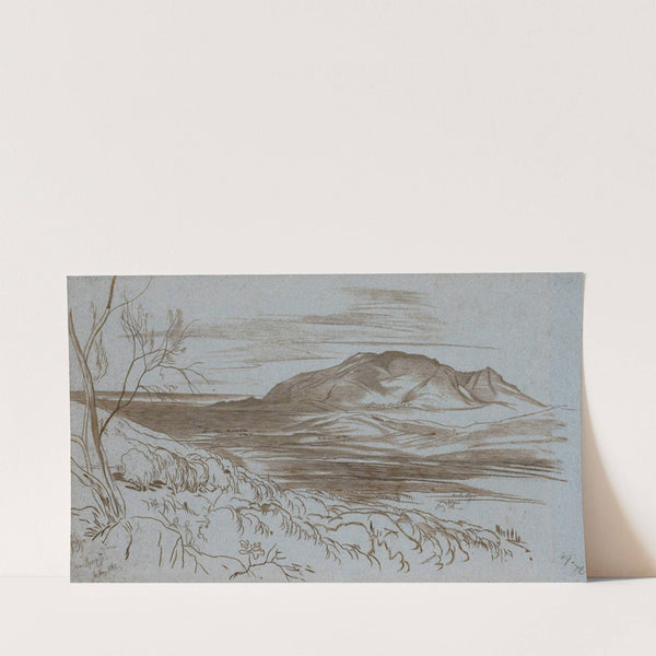 Falla Near Strongoli, Corfu (1862) by Edward Lear