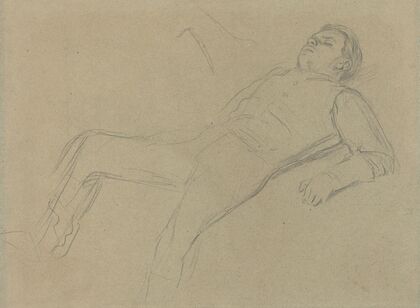Fallen Jockey (study for ‘Scene from the Steeplechase – The Fallen Jockey’) II