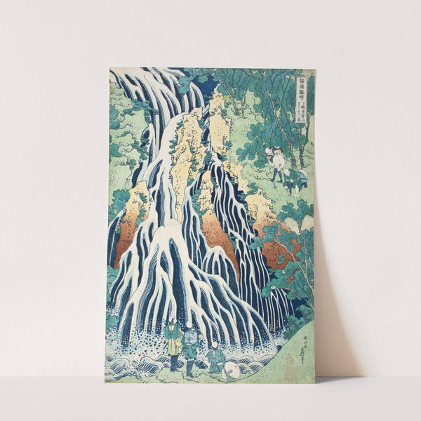 Falls of Kirifuri at Mt. Kurokami, Shimotsuke Province by Katsushika Hokusai