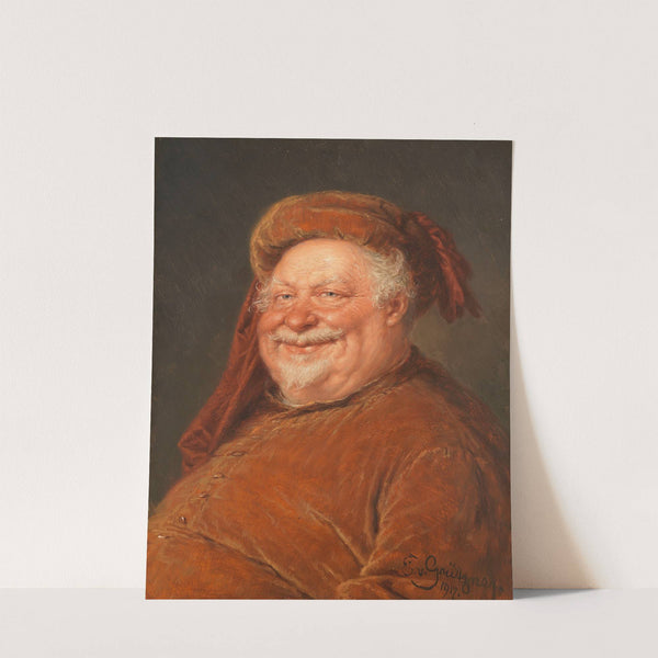 Falstaff (1917) by Eduard von Grützner