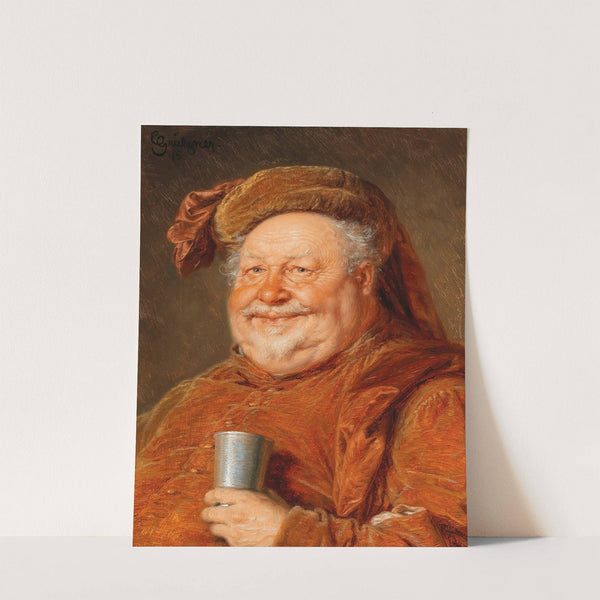Falstaff by Eduard von Grützner
