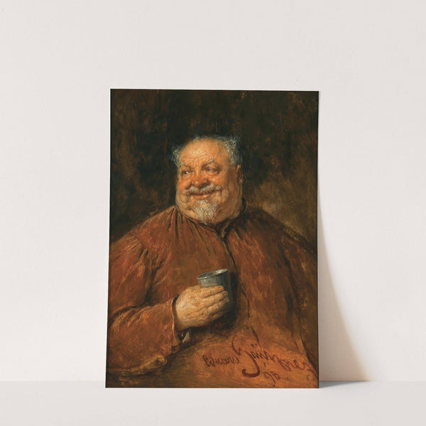 Falstaff (1898) by Eduard von Grützner