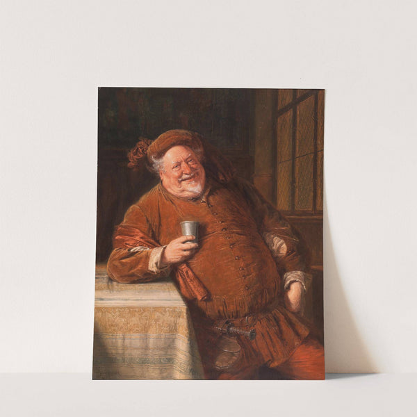 Falstaff II by Eduard von Grützner