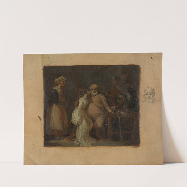 Falstaff in the Boar's Head by Robert Smirke