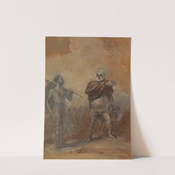 Falstaff Instructing Bardolph by Robert Smirke