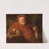 Falstaff mit Krug und Würfelspiel (1890-1900) by Eduard von Grützner