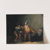 Falstaff mocking Bardolph’s nose (1820s) by John Cawse