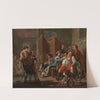 Falstaff Recruits from Shakespeare’s ‘Henry IV’, Part II, Act III (c.1765) by Francis Hayman