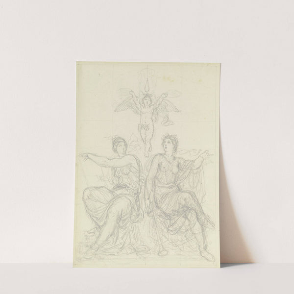 Fama und Geschichte, darüber ein Genius by Ferdinand Fellner