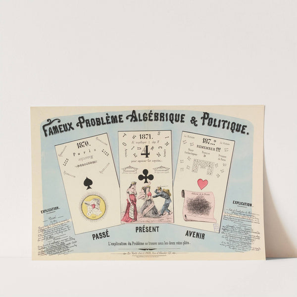 Fameux Problème Algébrique & Politique by Imp. A. Blanc