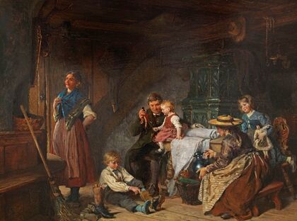 Familienszene