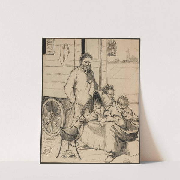 Famille by Fernand Louis Gottlob