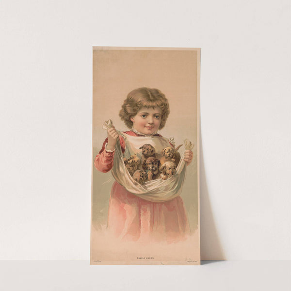 Family cares (1889) by Knapp & Co.