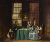 Family group in interior