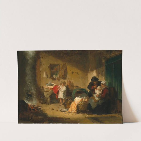 Family idyll by Herman Frederik Carel Ten Kate