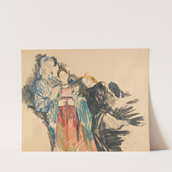 Family Portrait by Filipp Malyavin