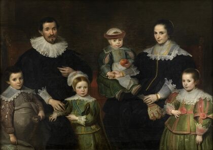 Family portrait (circa 1630- 1635)