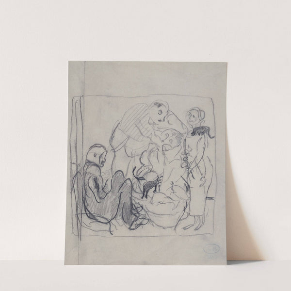 Family portrait (Battenbergs) (1915) by Max Beckmann